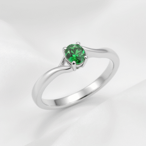 Kriva Infinity Twist Gold-Plated Ring
